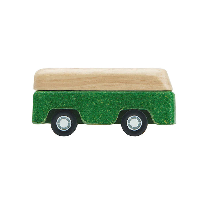 Plan Toys Green Bus 6284
