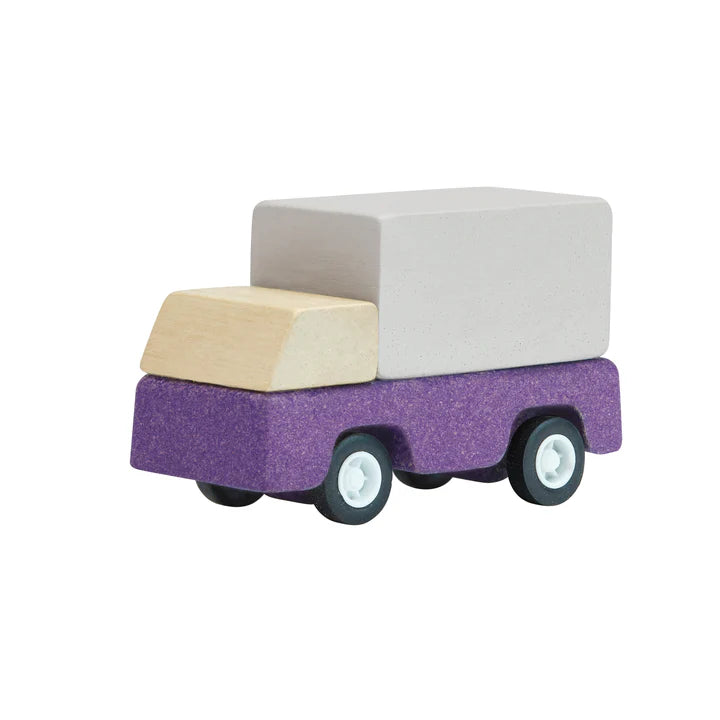 Plan Toys Purple Delivery Truck 6297