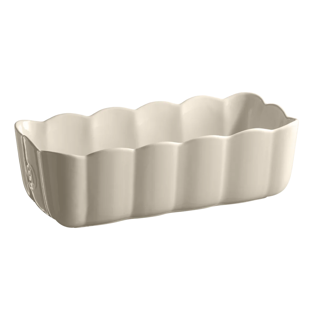Emile Henry Madeleine Loaf Dish  6353  Argile