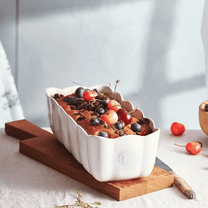 Emile Henry Madeleine Loaf Dish  6353  Argile