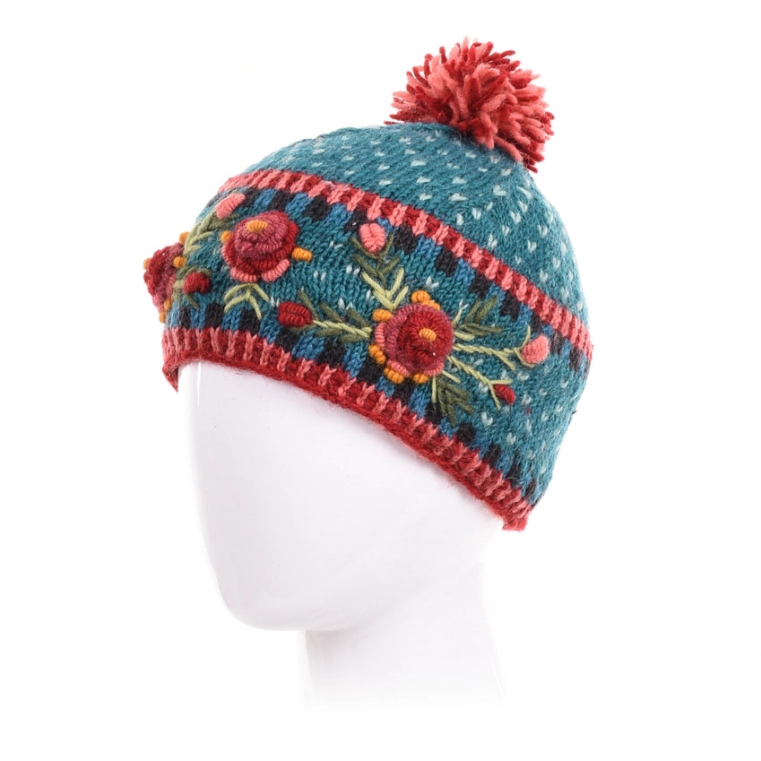 Lost Horizons Aubrey Beanie  -  Denim