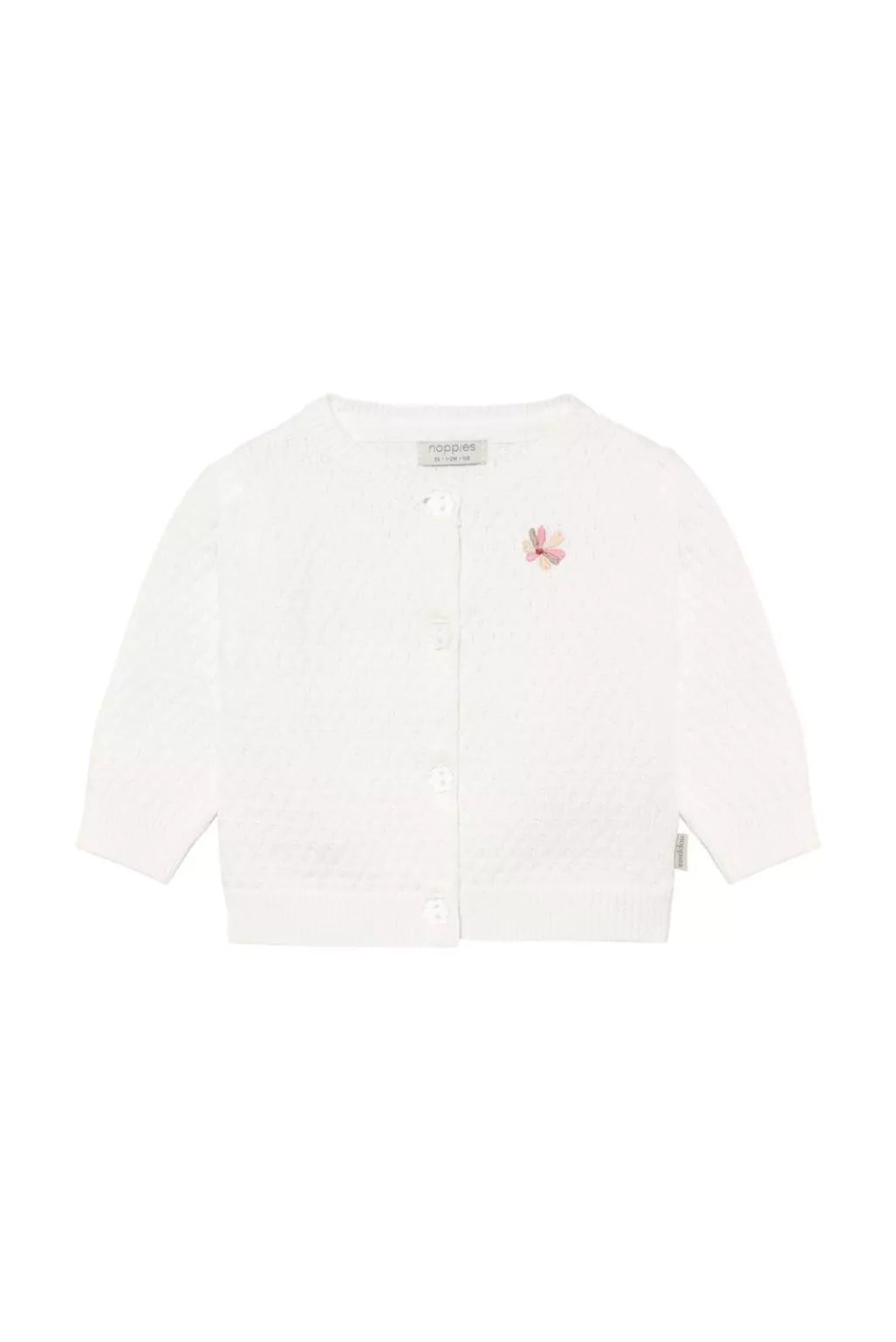 Noppies Baby Girl Cardigan   6410314   Egret