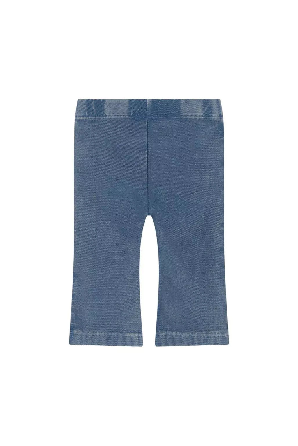 Noppies Baby Girl Flared Legging   6411413-7770   Blue Denim