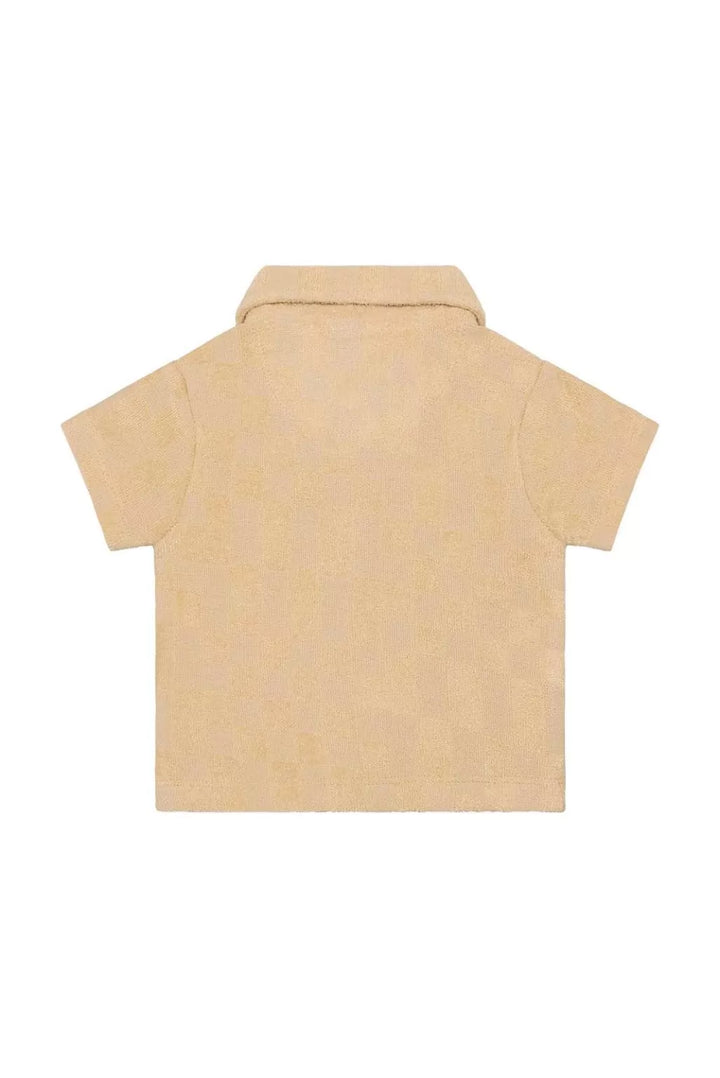 Noppies Baby Boy Short Sleeve Polo   6430016-2208   Irish Cream