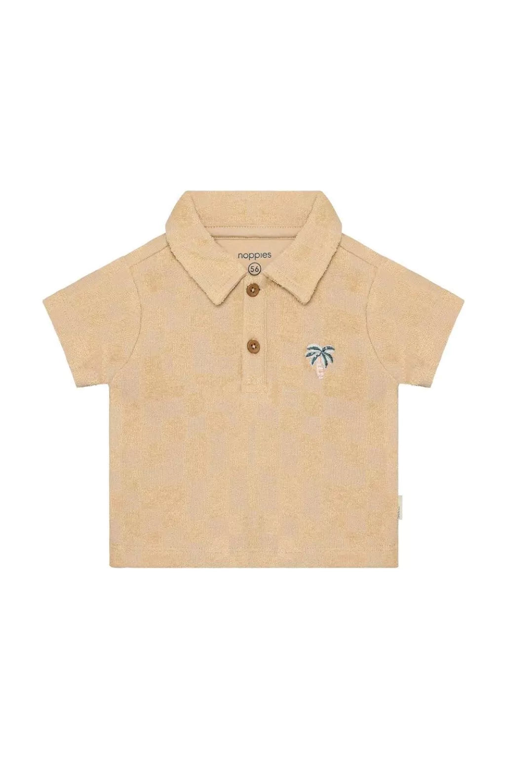 Noppies Baby Boy Short Sleeve Polo   6430016-2208   Irish Cream