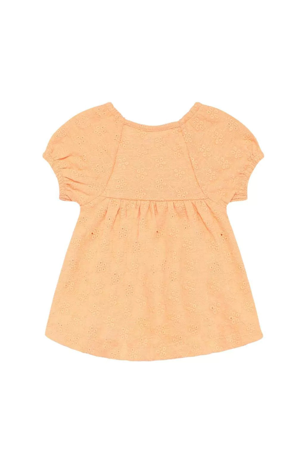 Noppies Baby Girl Short Sleeve Dress   6430411   Peach Cobbler