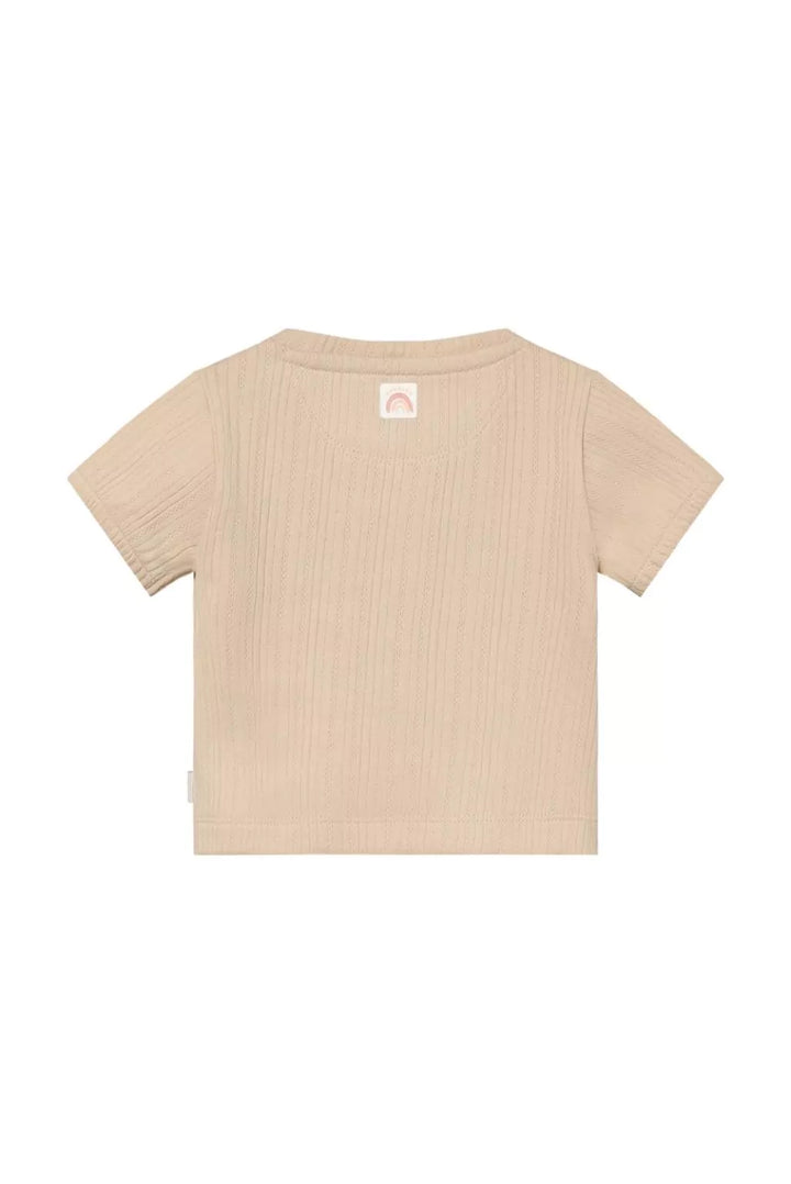 Noppies Baby Girl Pointelle Tee   6440016-2448  Sun Kiss