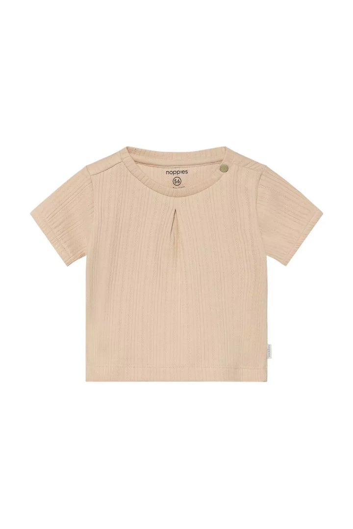 Noppies Baby Girl Pointelle Tee   6440016-2448  Sun Kiss