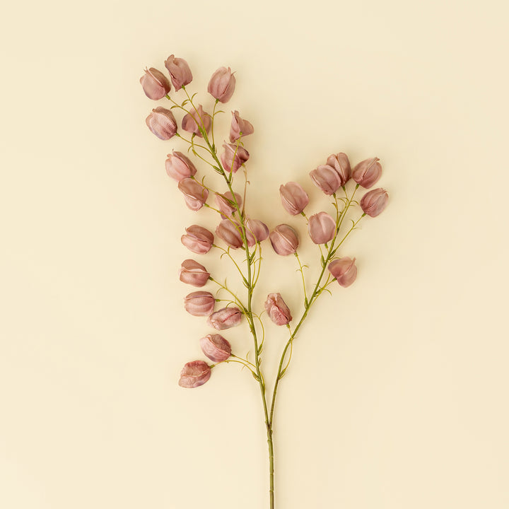 Indaba Lantern Flower Stem  01-8466  Dusty Pink