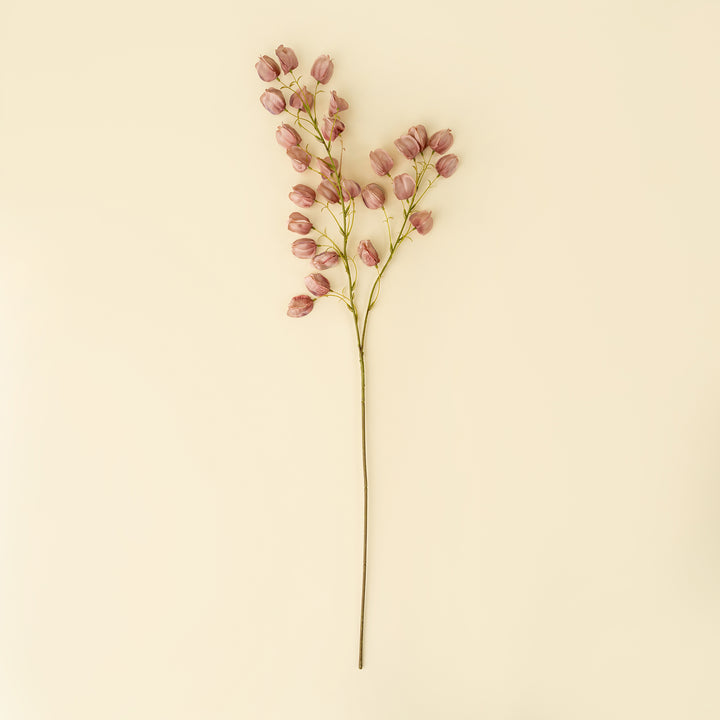Indaba Lantern Flower Stem  01-8466  Dusty Pink