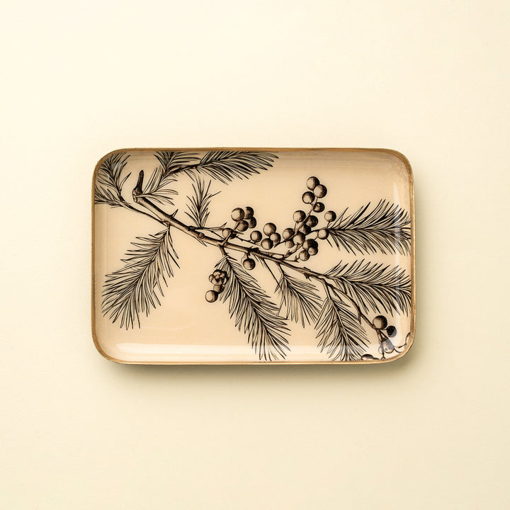 Indaba Winterberry Tray
