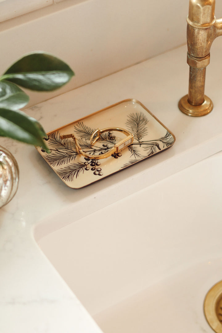 Indaba Winterberry Tray