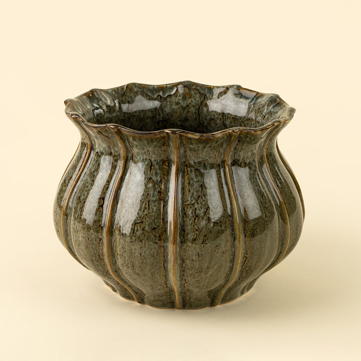 Indaba Florentine Stoneware Vase