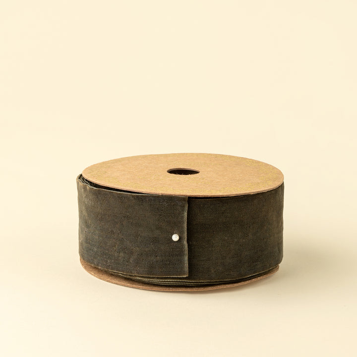 Indaba 2" Velvet Ribbon on Spool  7-8958  Deep Green