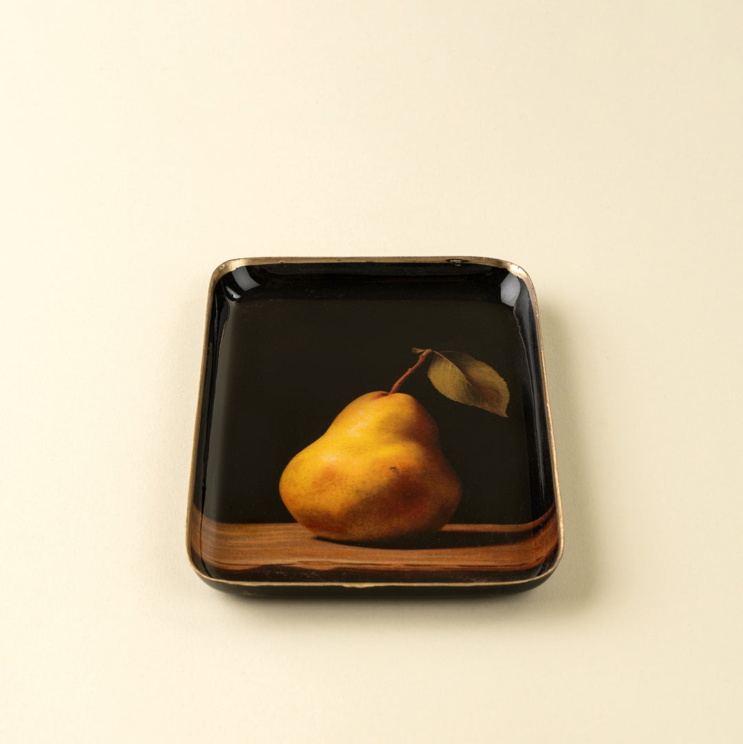 Indaba Pear Still Life Tray 01-8398