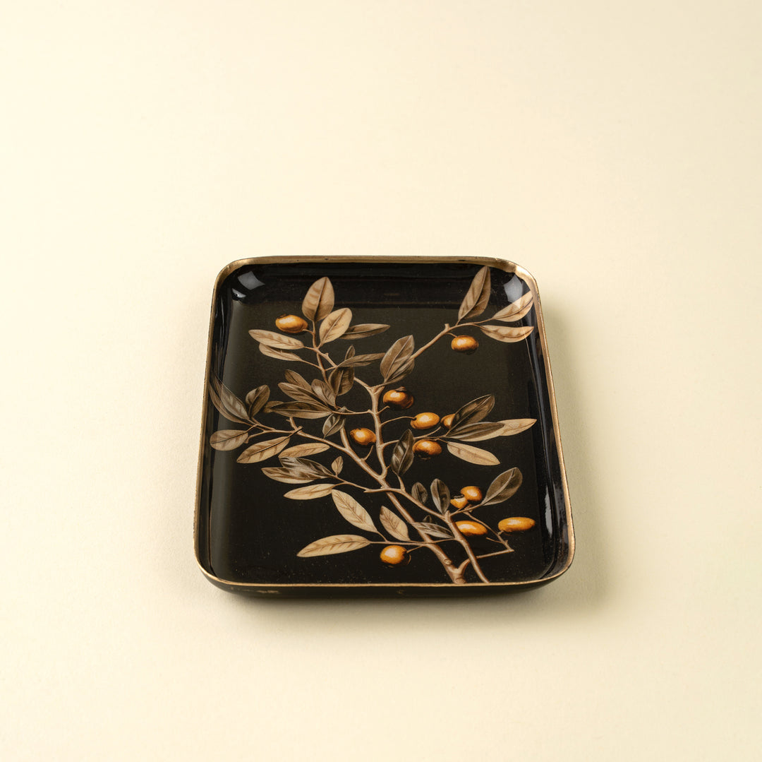 Indaba Golden Olive Tray 01-8396