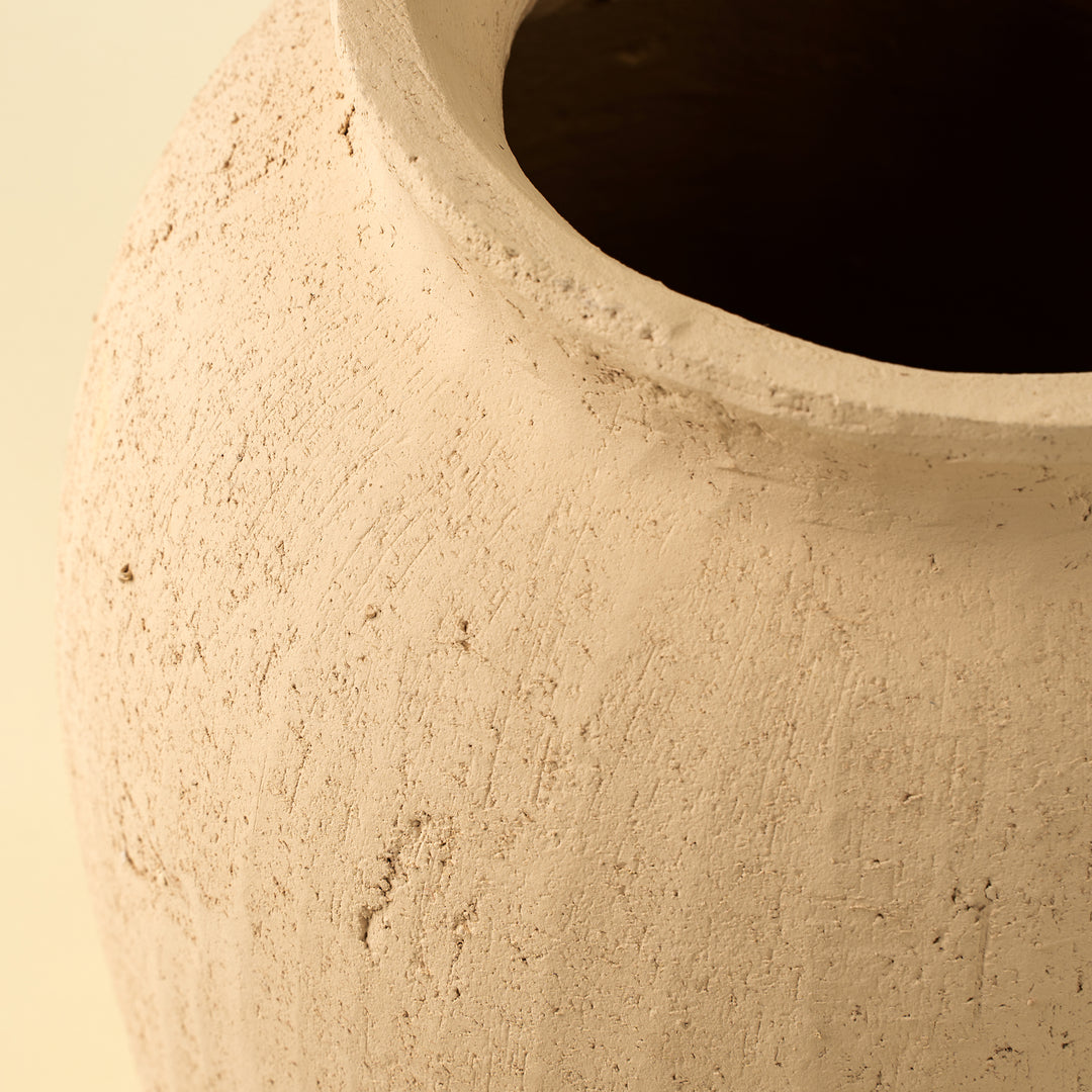 Indaba Sandstone Terracotta Vase  01-8510