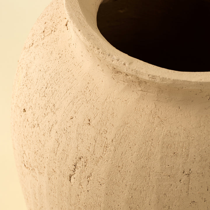 Indaba Sandstone Terracotta Vase  01-8510