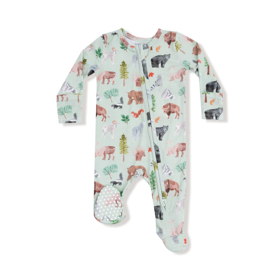 Angel Dear Baby Footie   651-F25-AWA    Woodland Animals