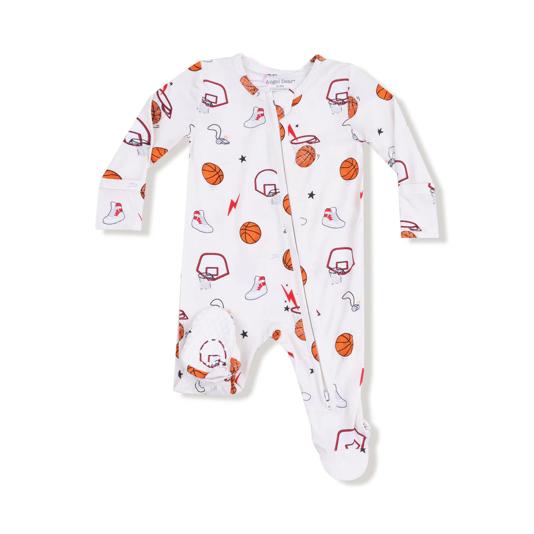 Angel Dear Baby Footie   651-F25-BBU     Basketball