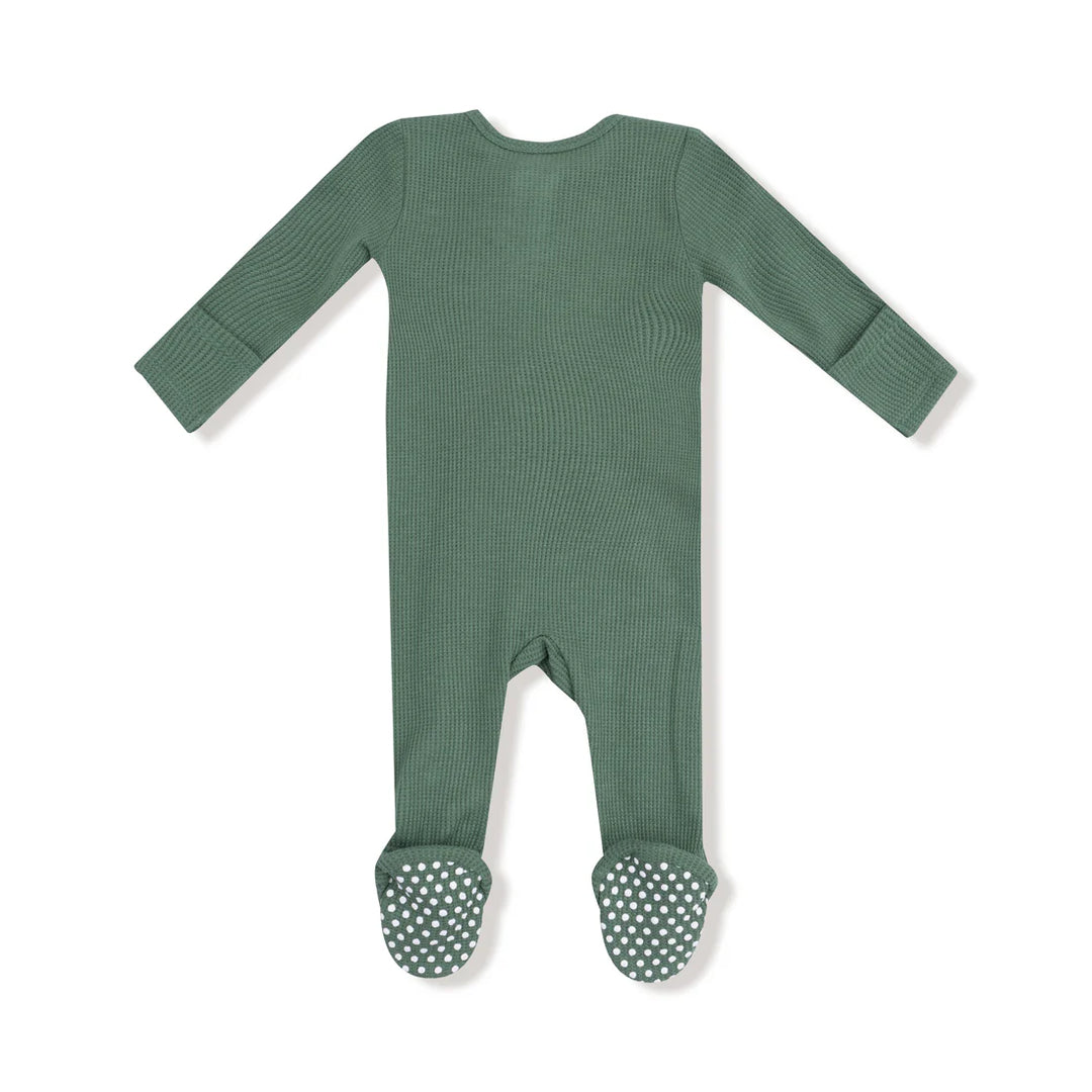 Angel Dear Baby Footie   653-F25-DIV   Dark Ivy **
