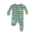 Angel Dear Baby Footie   651-F25-FFG   Football Field Glow In The Dark