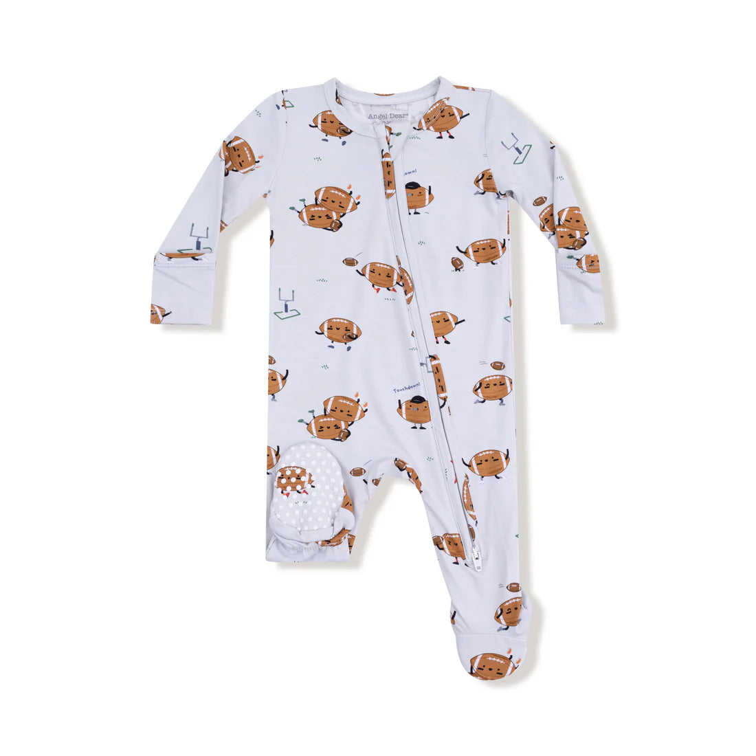 Angel Dear Baby Footie   651-F25-FPF   Footballs Playing Football