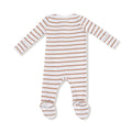 Angel Dear Baby Footie  651-F25-HSR    Vintage Stripe Brown
