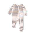 Angel Dear Baby Footie  651-F25-HSR    Vintage Stripe Brown