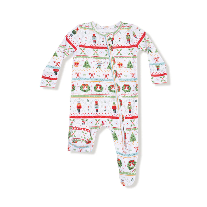 Angel Dear Baby Footie   651-F25-NF1     Nutcracker Fair Isle **