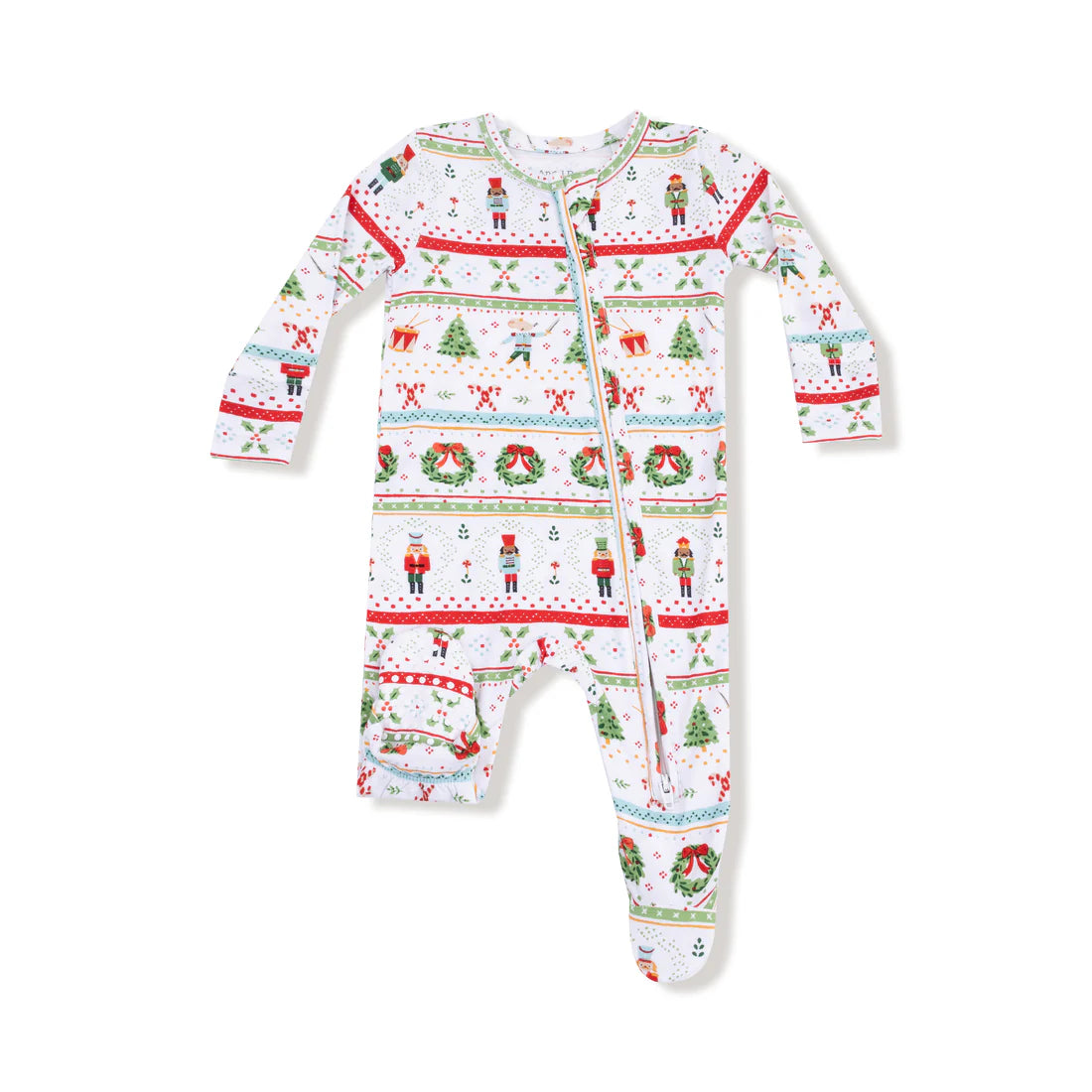 Angel Dear Baby Footie   651-F25-NF1     Nutcracker Fair Isle
