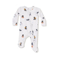 Angel Dear Baby Footie   651-F25-SPP   Sporty Puppies