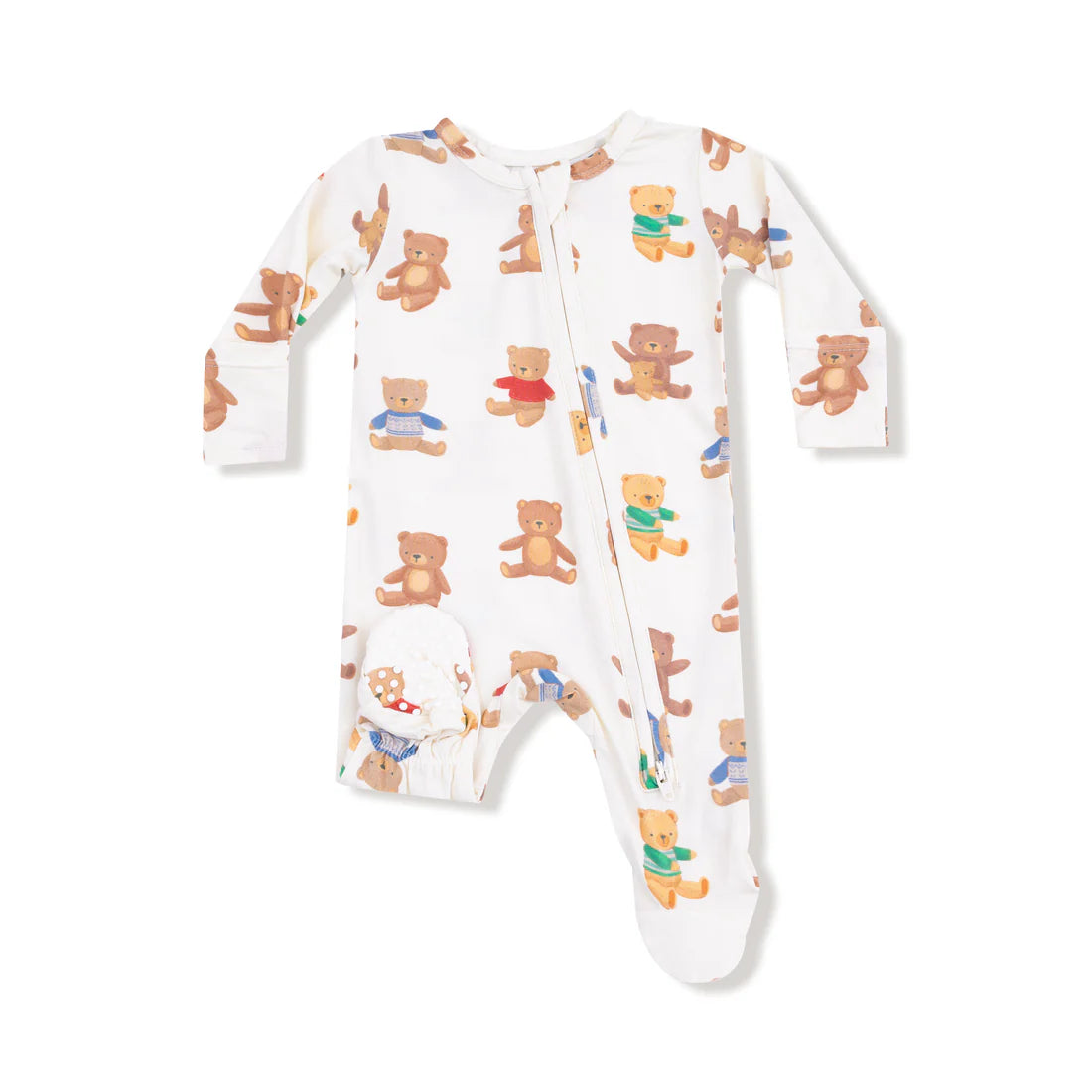 Angel Dear Baby Footie   651-F25-TBC   Teddy Bear Collection