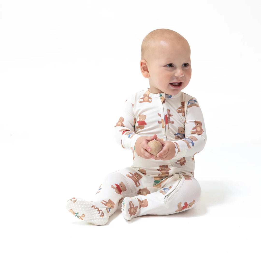 Angel Dear Baby Footie   651-F25-TBC   Teddy Bear Collection