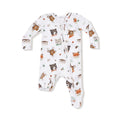 Angel Dear Baby Footie    651-F25-WAF1   Woodland Animal Faces
