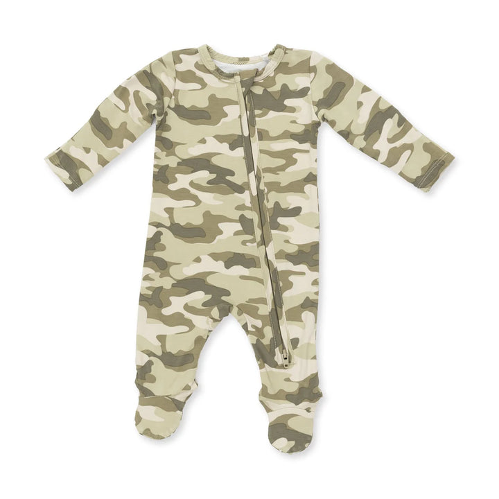 Angel Dear Baby 2 Way Zipper Footie   651-F26-CAM   Camo