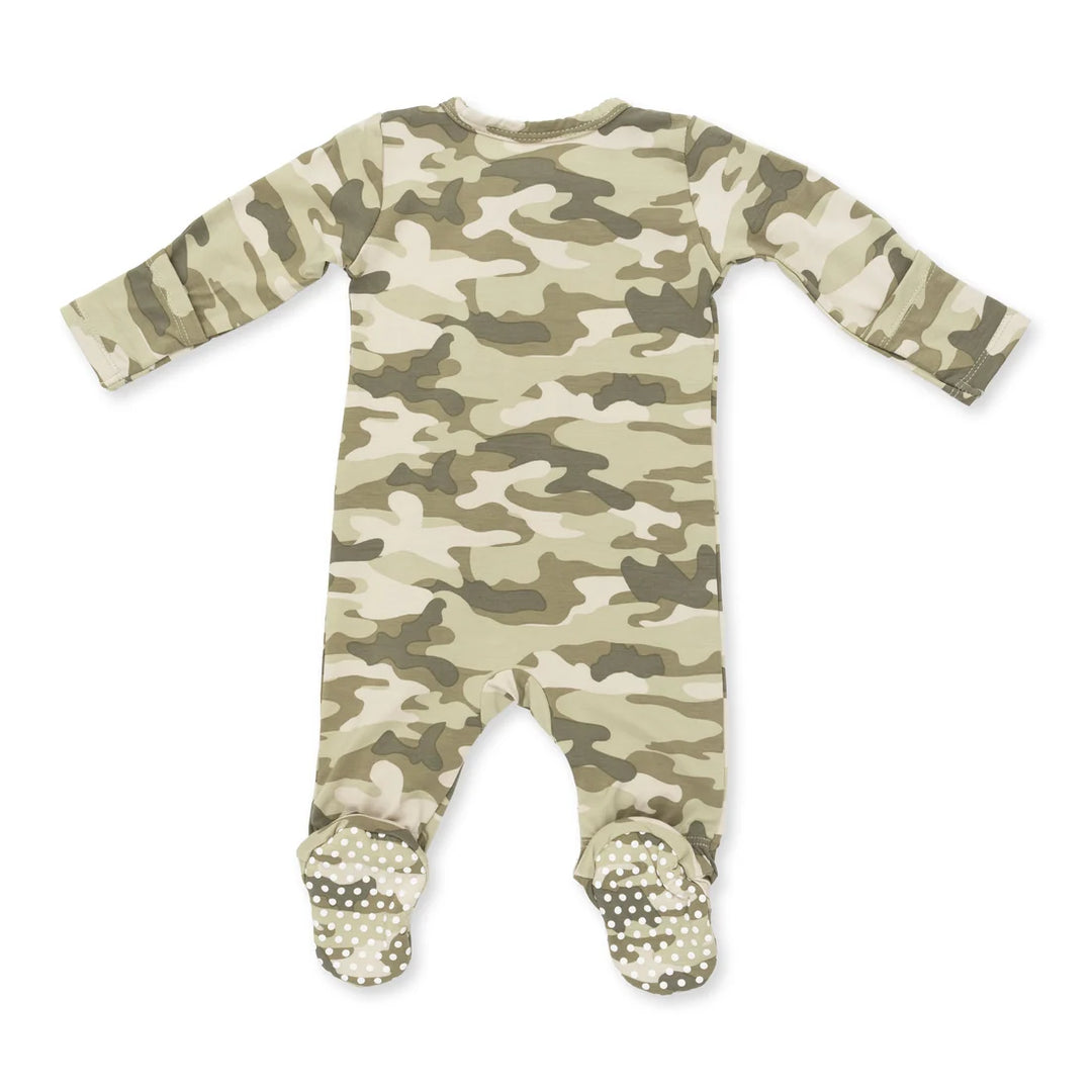 Angel Dear Baby 2 Way Zipper Footie   651-F26-CAM   Camo