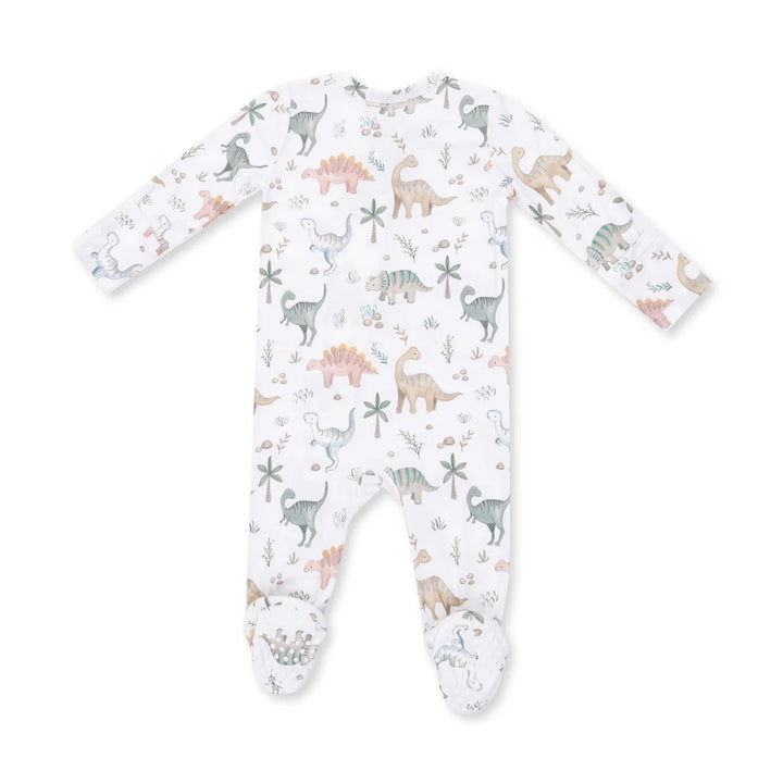 Angel Dear Baby 2 Way Zipper Footie    651-F26-SBD   Sweet Baby Dinos