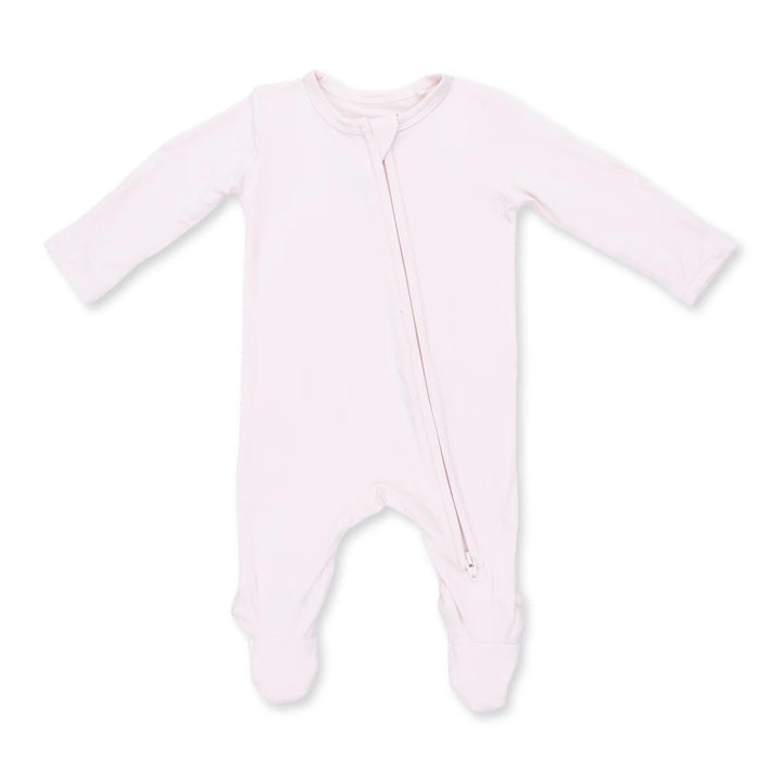 Angel Dear Baby 2 Way Zipper Footie    651-F26-SMM   Solid Mauve Morn