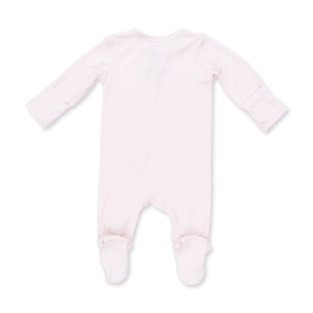 Angel Dear Baby 2 Way Zipper Footie    651-F26-SMM   Solid Mauve Morn