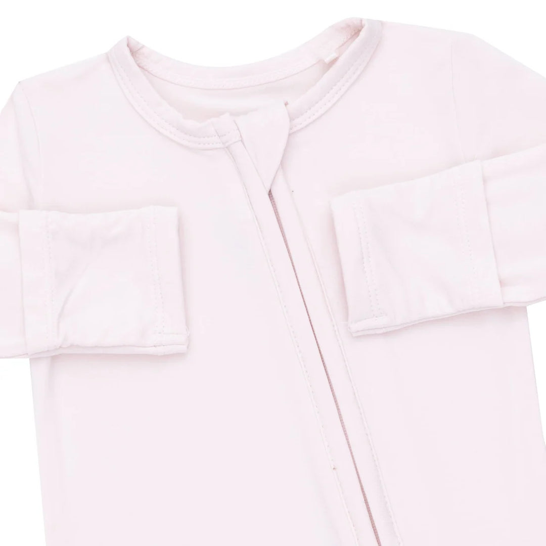 Angel Dear Baby 2 Way Zipper Footie    651-F26-SMM   Solid Mauve Morn
