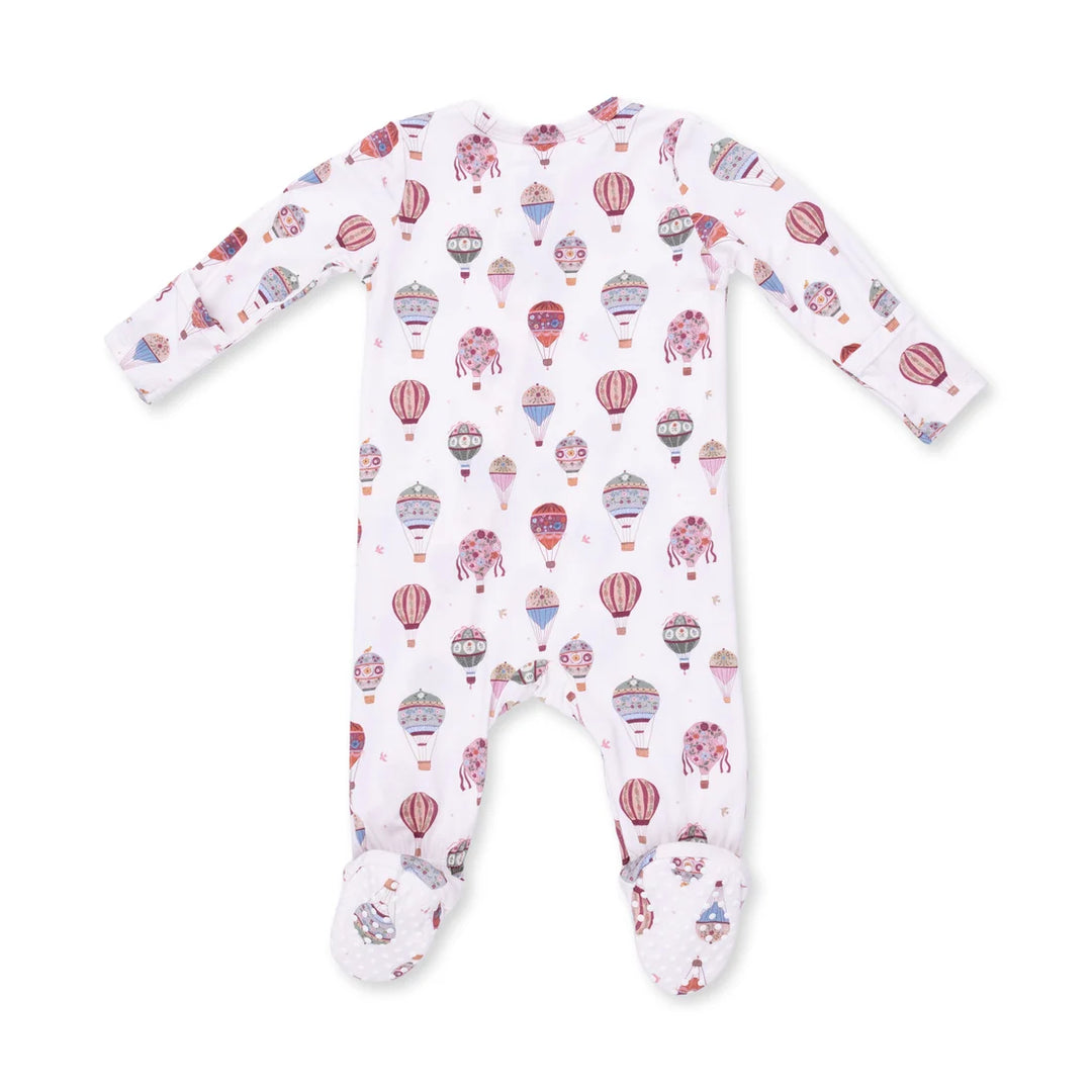 Angel Dear Baby 2 Way Zipper Footie   Hot Air Balloon   651-F26-VHB