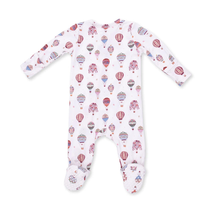 Angel Dear Baby 2 Way Zipper Footie   Hot Air Balloon   651-F26-VHB