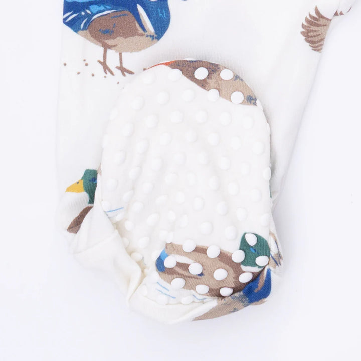 Angel Dear Baby Boy Zipper Footie  651-S26-DUC  Ducks