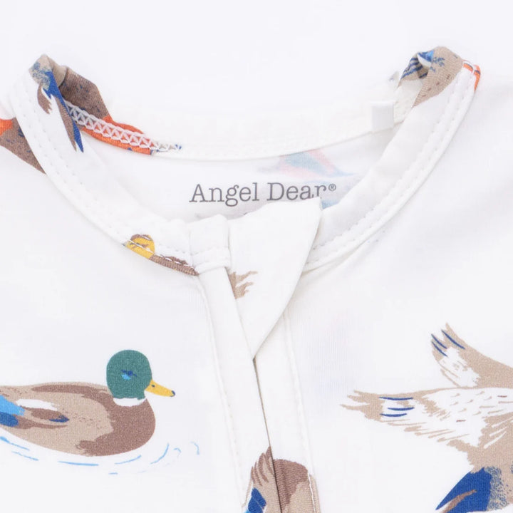 Angel Dear Baby Boy Zipper Footie  651-S26-DUC  Ducks