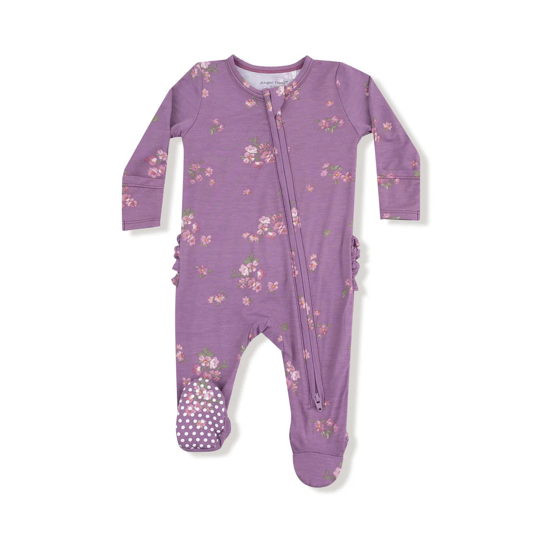 Angel Dear Baby Footie   653-F25-WOS    Woodsorrel