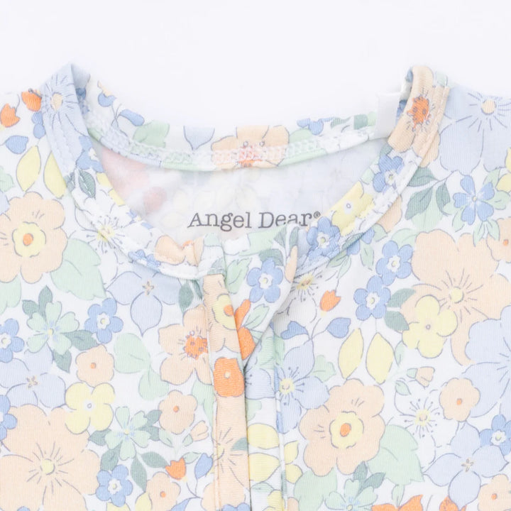 Angel Dear Baby Girl Zipper Footie  653-S26-GAF1  Georgia Floral