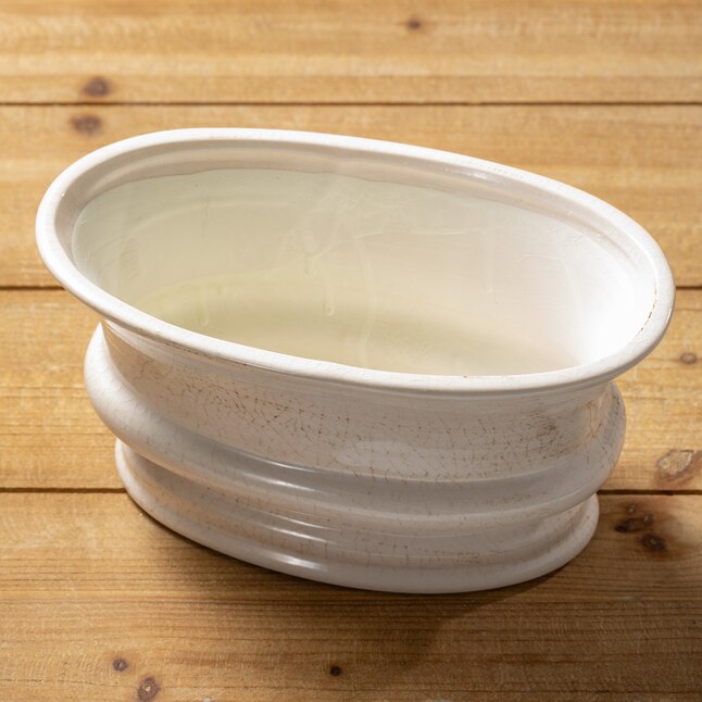 Sullivans Low Oval Planter CM2342