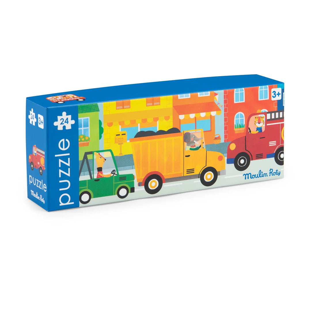 Moulin Roty Popipop Puzzle  661378  Vehicles