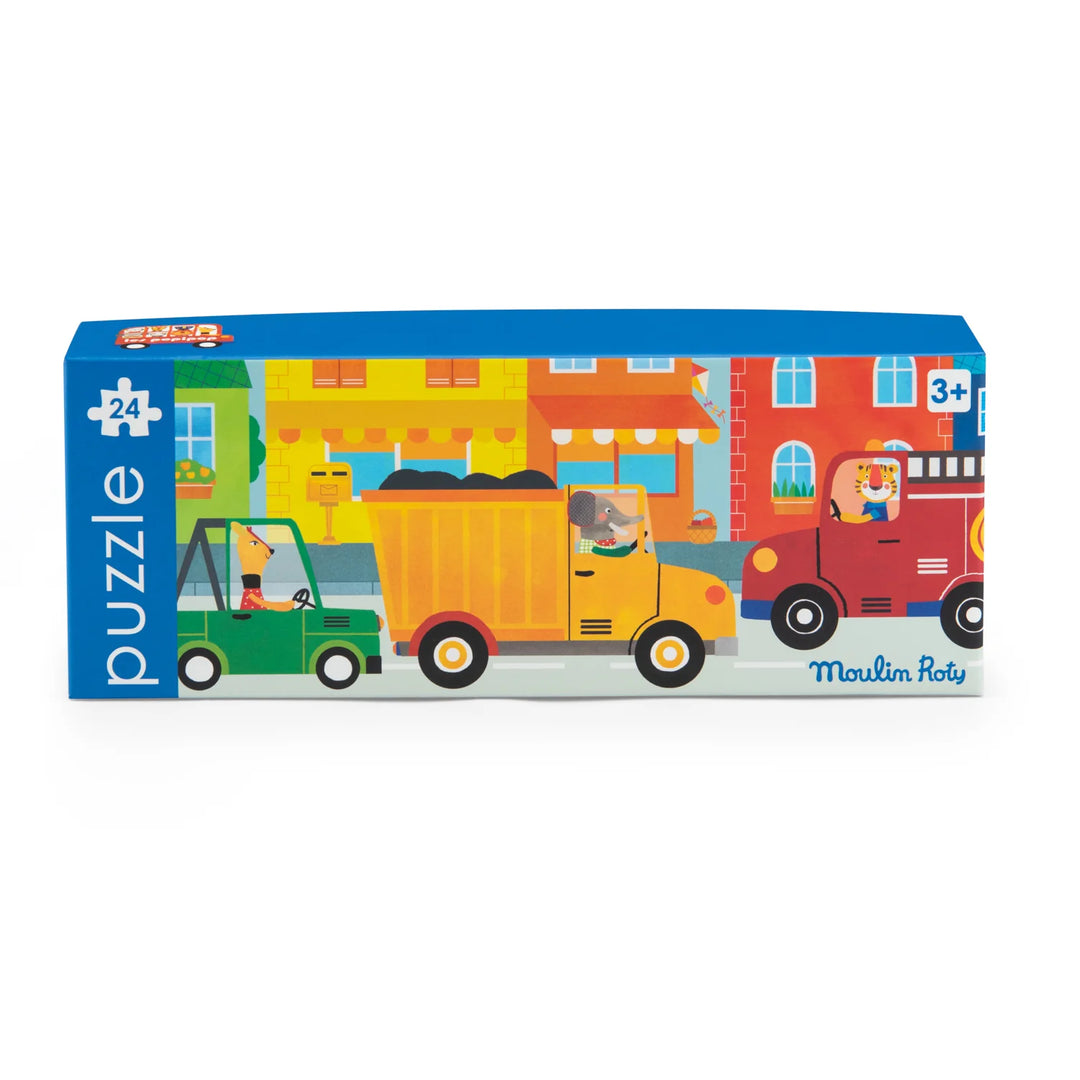 Moulin Roty Popipop Puzzle  661378  Vehicles